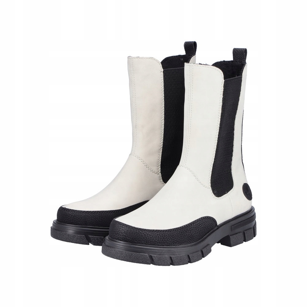 Dámské kotníkové boty na silném spodku Rieker 38