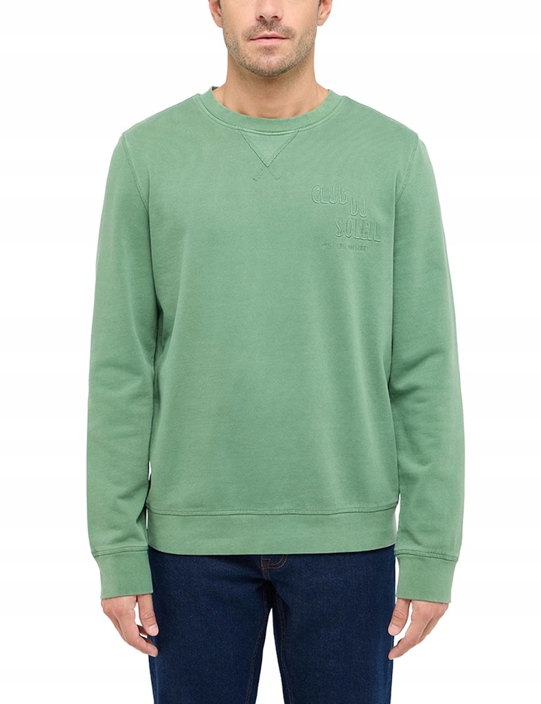 Pánská mikina s otevřeným předním dílem Mustang Style Clio M