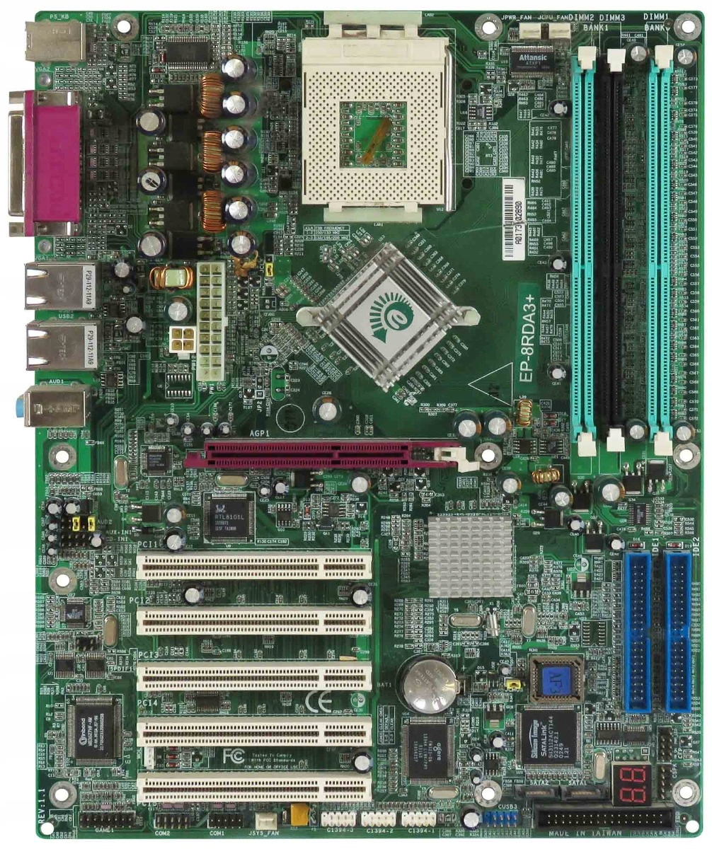 Epox EP-8RDA3+ REV:1.1 str. 462 Ddr Atx