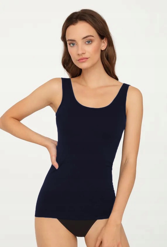Koszulka ramiączko Gatta Tank Top, deep navy, L Rozmiar L