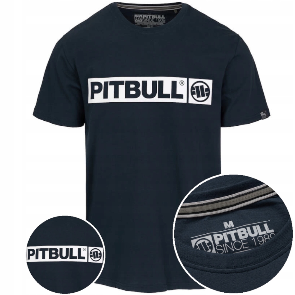 Męska Koszulka Bawełniana T-shirt Pit Bull Hilltop 170 Kolory_L