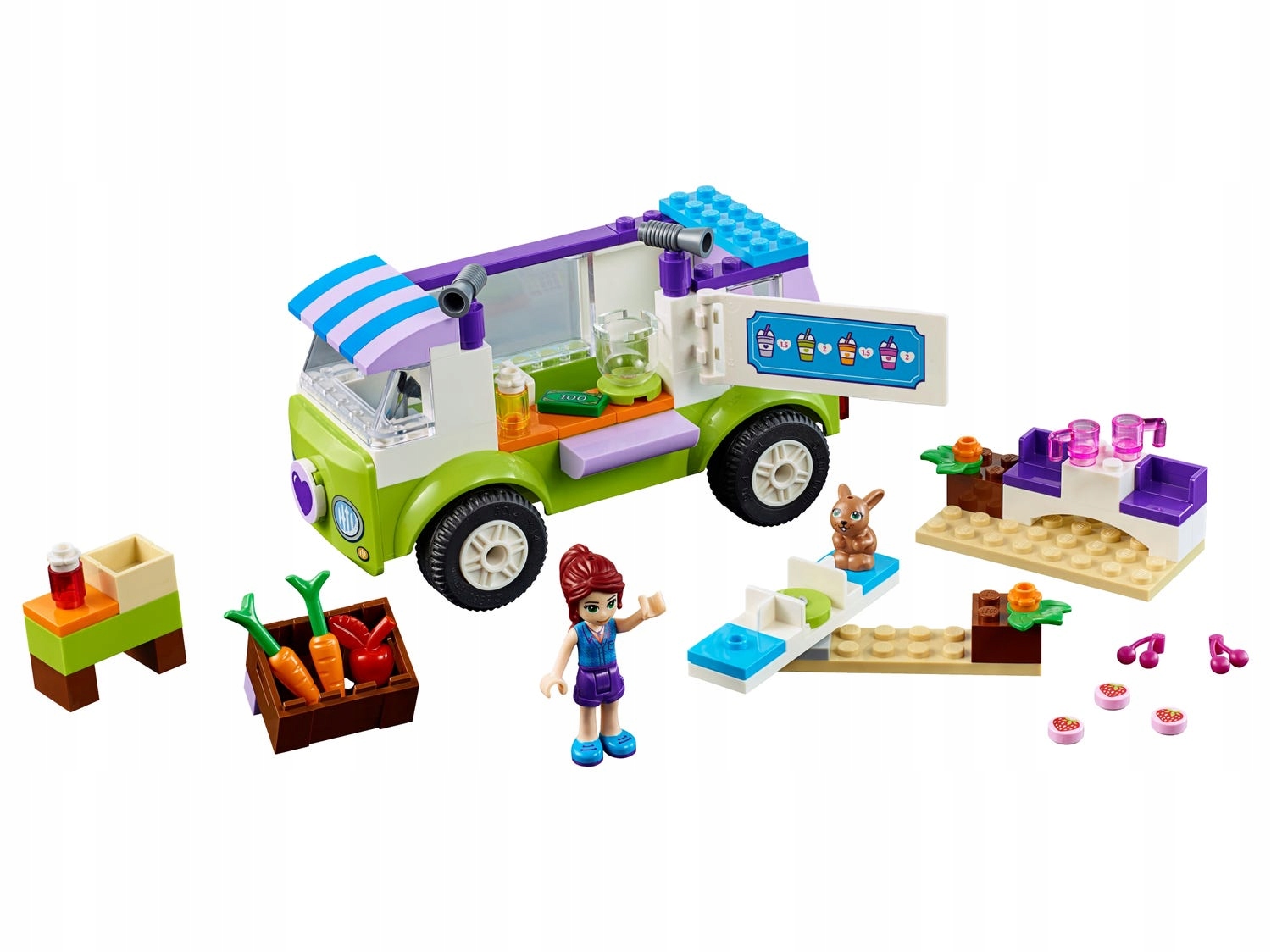 LEGO 10749 JUNIORS - FRIENDS TARG EKOLOGICZNY MII Marka LEGO