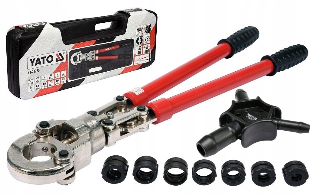 PRASA PRASKA ZACISKARKA RUR PEX AL PERT 16-32mm +G