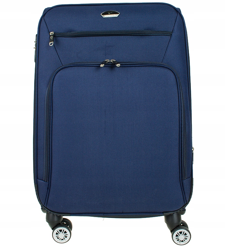 

W20 Duża walizka miękka poszerzana tkaninowa 4koła