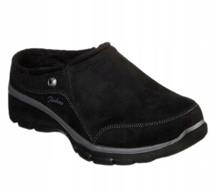 Skechers Dámské Nazouváky Se Zateplením, Černé, Nazouvací, 36,5 Jrl