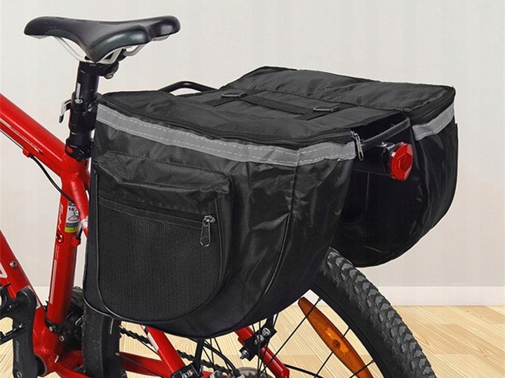 TORBA ROWEROWA DUŻA 28L - TORBA ROWEROWA SAKWA NA ROWER BAGAŻNIK - CE EAN (GTIN) 5708524540211