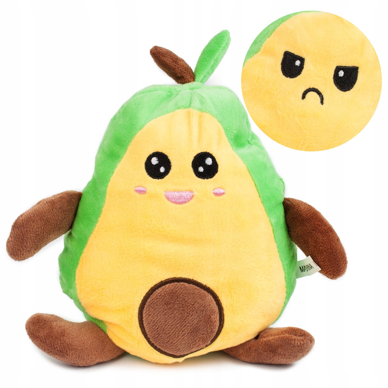 

Awokado Dwustronna maskotka pluszak Avocado