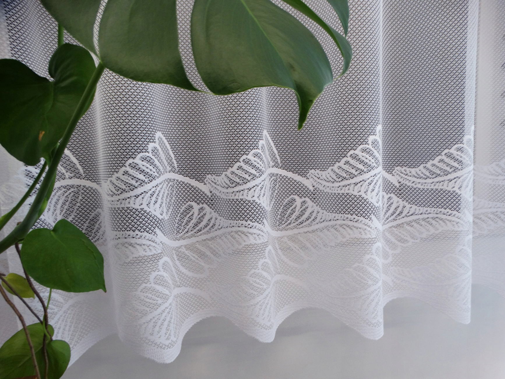 Mg Záclona 125/318 Bílá 400x160 cm Hotová S Páskou M