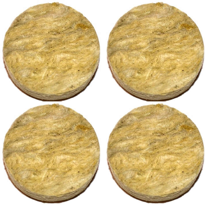 WEŁNIANE ZAŚLEPKI Z WEŁNY ZATYCZKI IZOLACYJNE Ø65 100 SZT