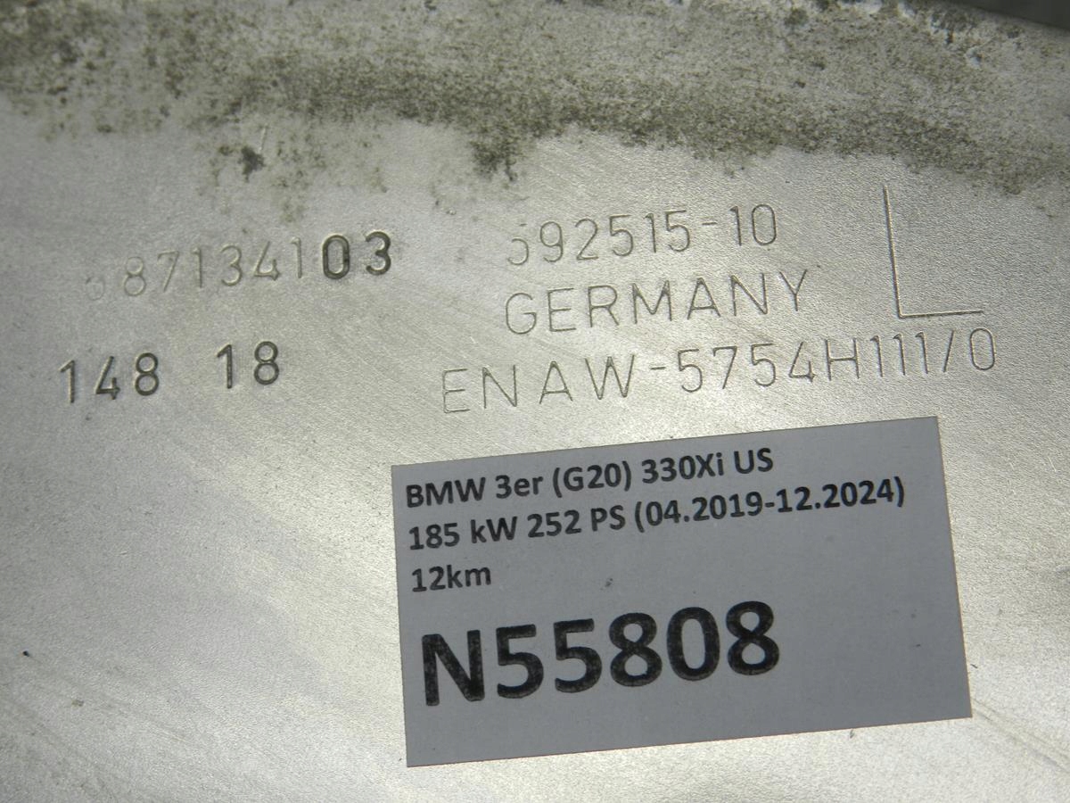 BMW 3 G20 čepu levý záď 6879533