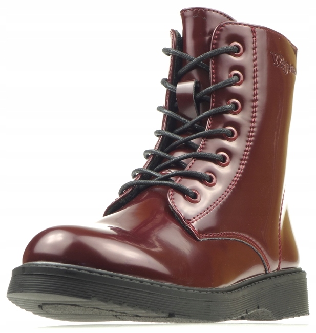 Trapery Lakierowane WOJTYŁKO Trzewiki Ocieplane 32 Bohater / Bajka brak