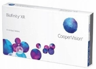 

Soczewki miesięczne Biofinity Xr, 3 szt. +15.0