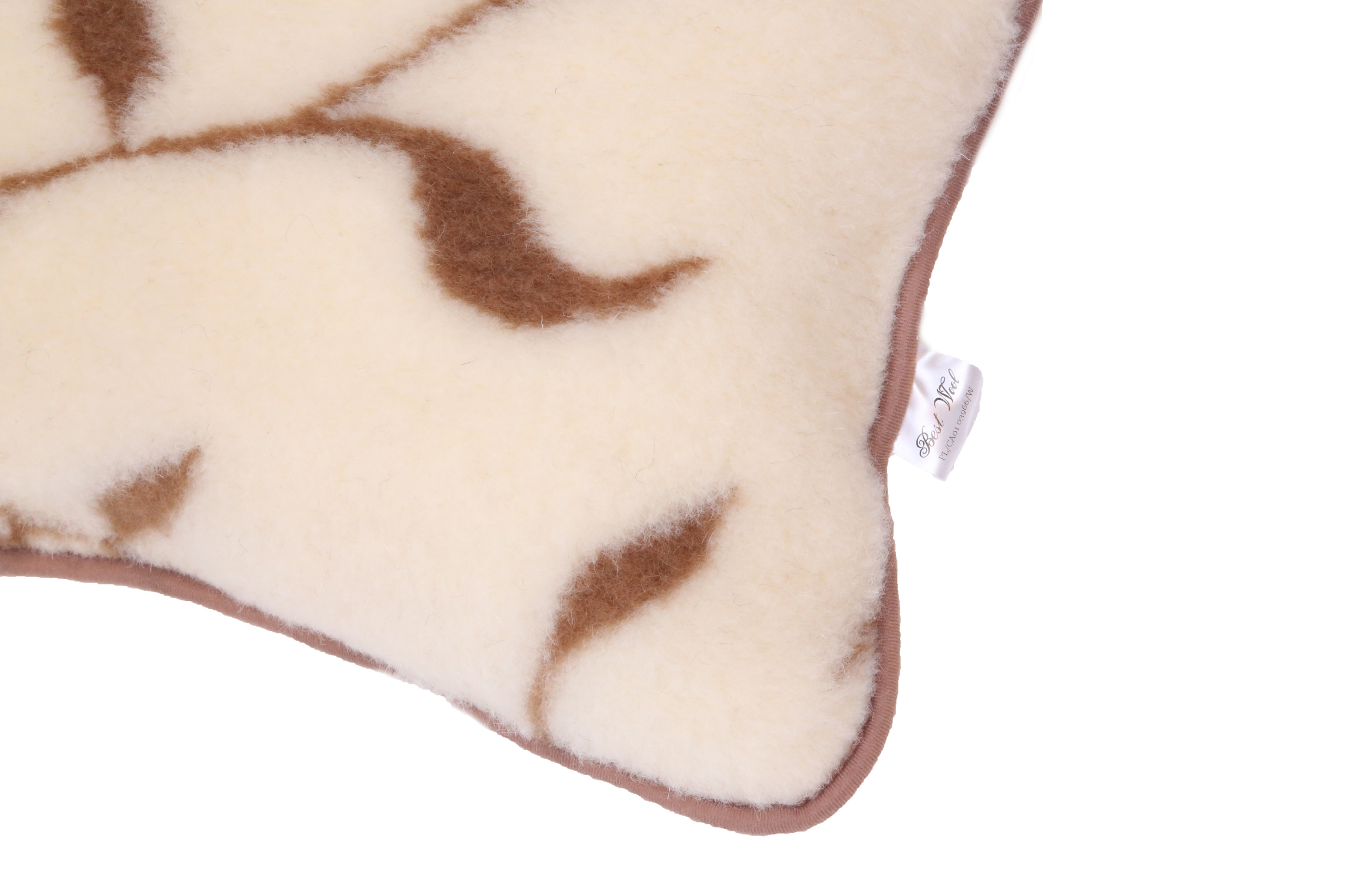 PODUSZKA WEŁNIANA 40x40 WEŁNA MERYNOS AUSTRALIJSKI Marka Best Wool