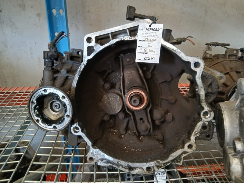gearbox, SEAT TOLEDO II 1.8 BENZ CZM