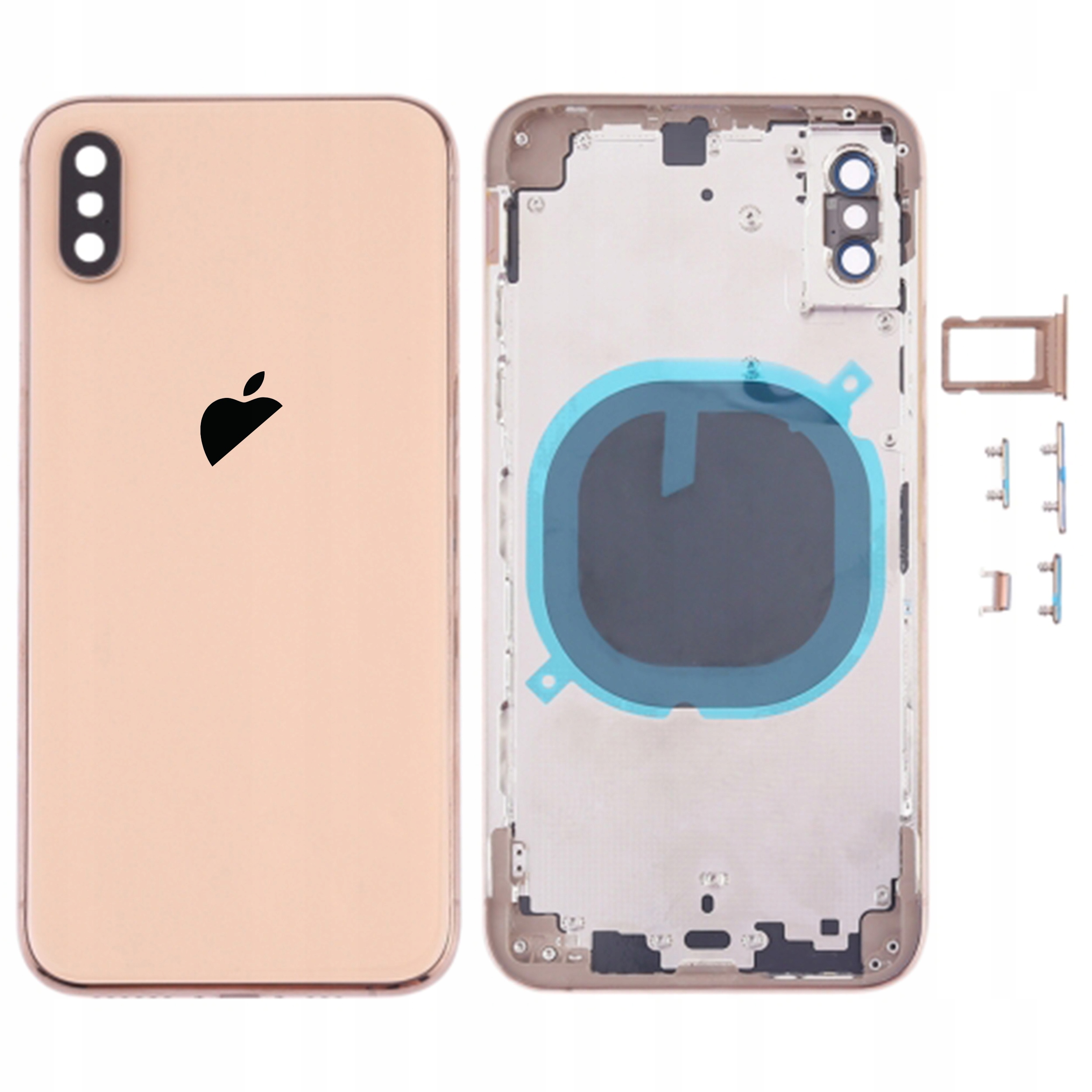 Kompletní pouzdro pro Apple iPhone Xs, zlaté tělo