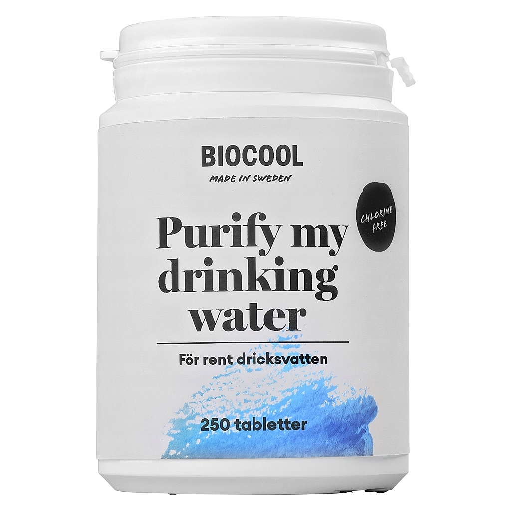 Tabletki do czyszczenia wody 250 szt. Biocool