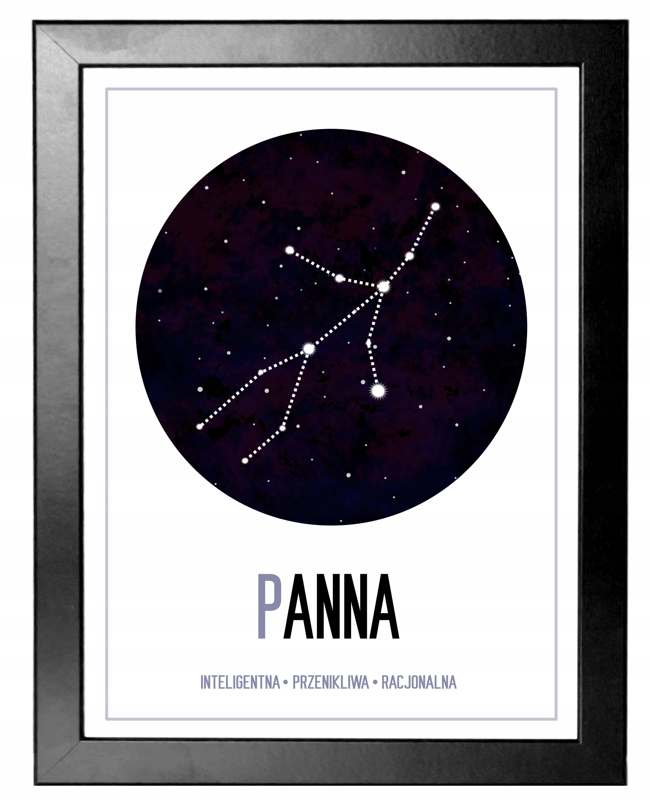 PLAKAT A4 ZNAKI ZODIAKU HOROSKOP RAMA PREZENT