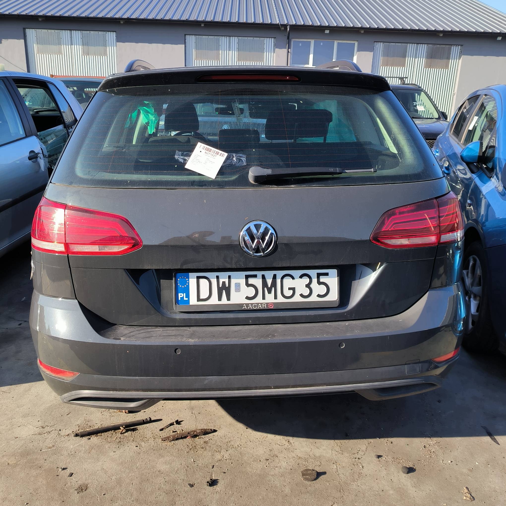 trunk door boot VOLKSWAGEN GOLF VII LIFT