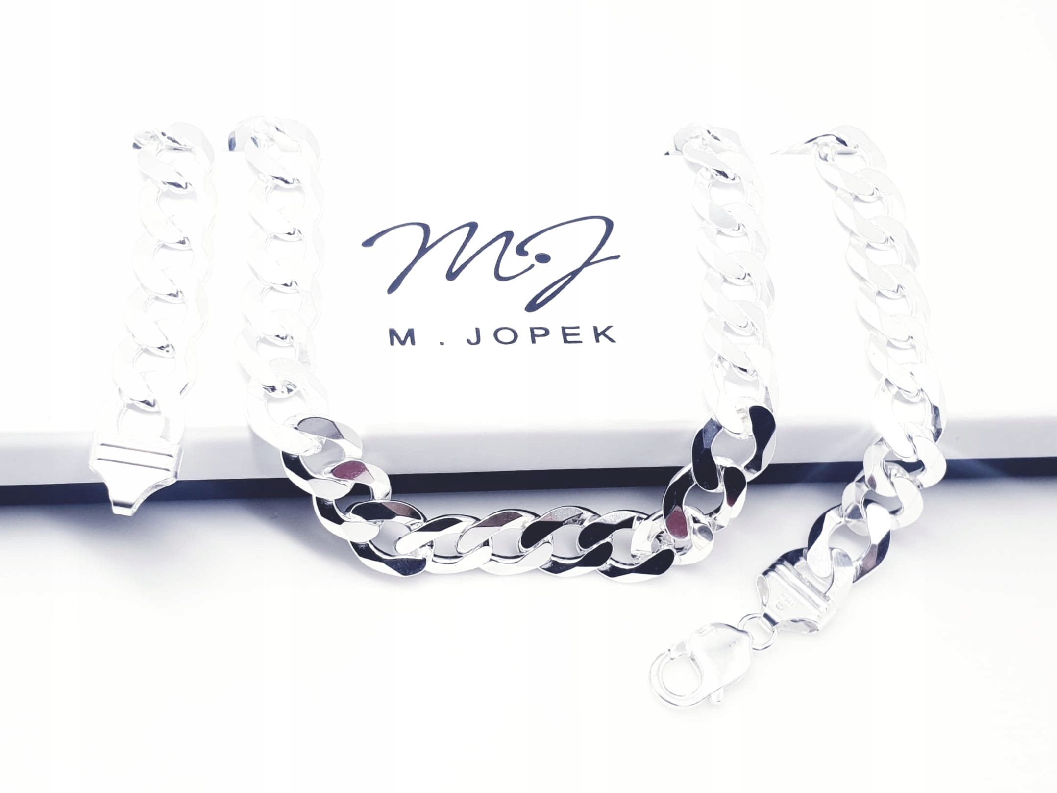 

Srebrny Łańcuszek Pancerka 15,4mm/55cm - M.jopek