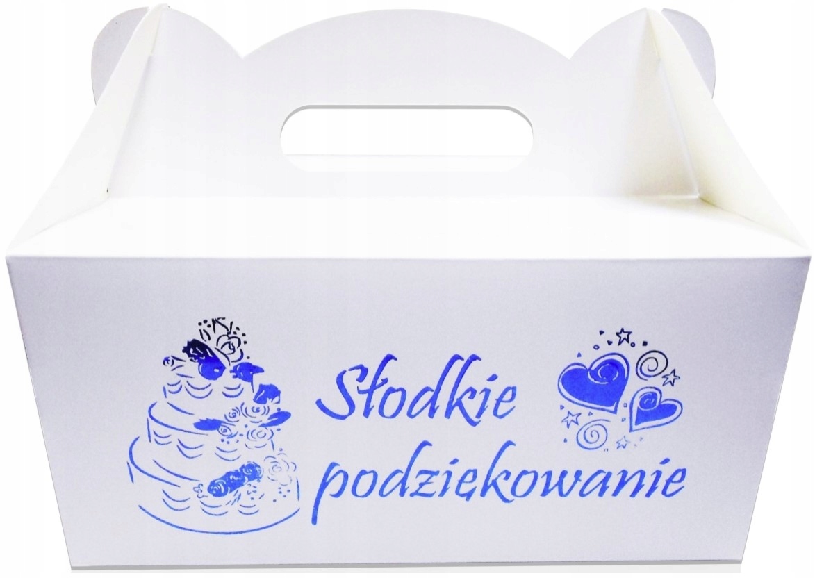 

Pudełka Pudełko Na Ciasto Ciasta Weselne Ślubne