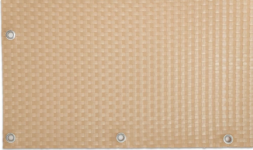 Mata osłona na balkon OCZKOWANA NA WYMIAR KREMOWY Kod producenta RD18