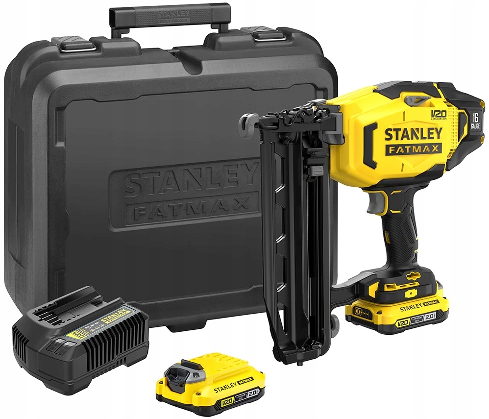 

Gwoździarka 16GA 18V 2x2Ah V20 SFMCN616D2 Stanley