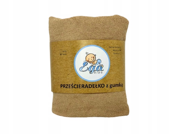 

Ega Prześcieradło Frotte 120x60 z Gumką 934 Beż