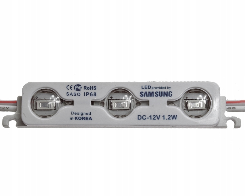 MODUŁ LED SAMSUNG LED 1,2W SOCZEWKA ZIMNA BIAŁA EAN (GTIN) 5907059972089