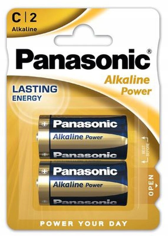 Bateria Panasonic Alkaliczna Alkaline LR14AP R14 O