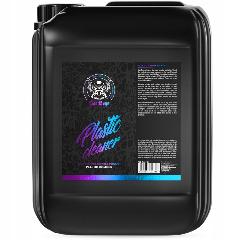 RRC BAD BOYS PLASTIC CLEANER BOYS PERFUME 5L Marka RR Customs