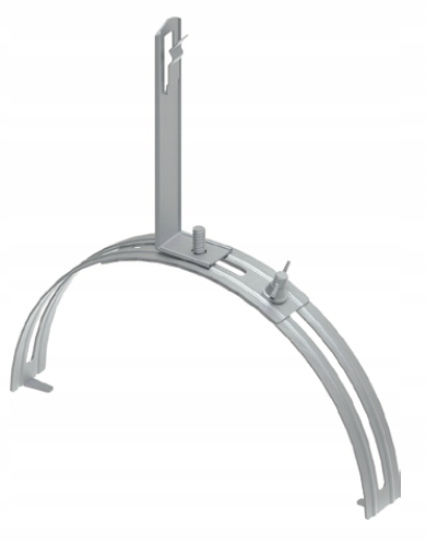 GROMTOR Uchwyt gąsiorowy do drutu ściskany