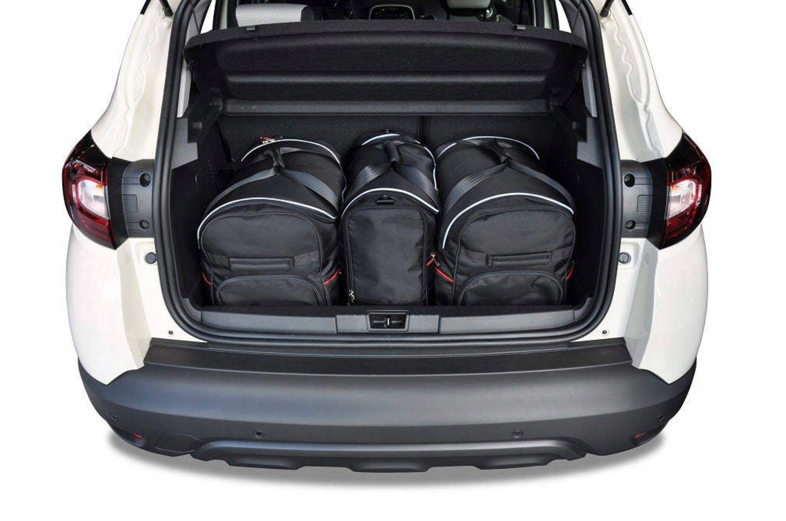J&j Automotive Sada 3ks cestovných tašiek Sport pre Renault Captur 2013-20