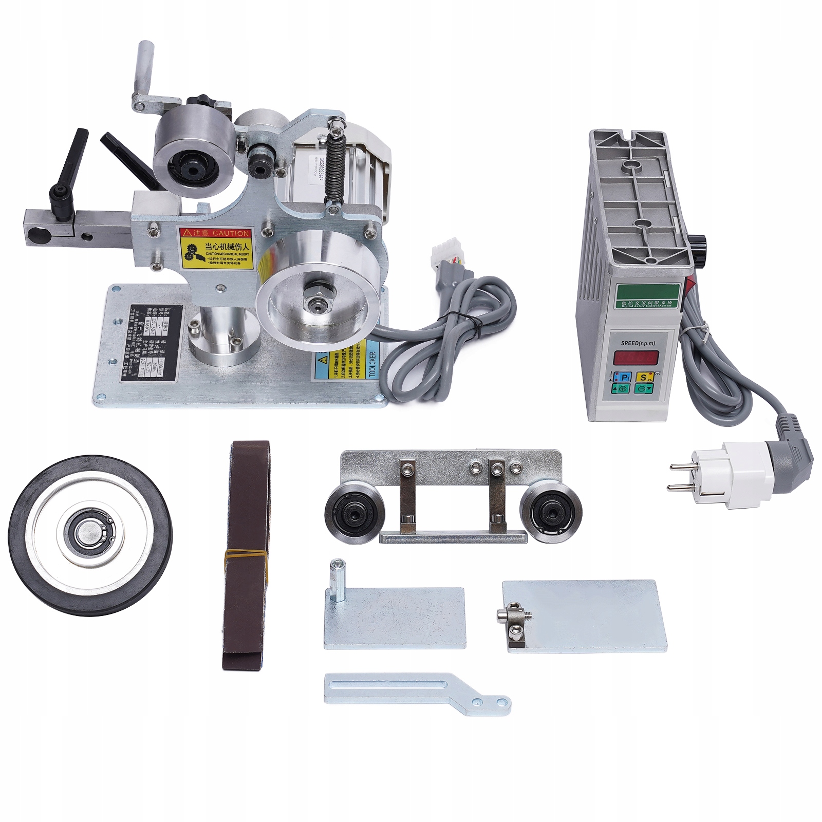 SZLIFIERKA TAŚMOWA 762X25MM+ Silnik bezszczotkowy Model SAM1