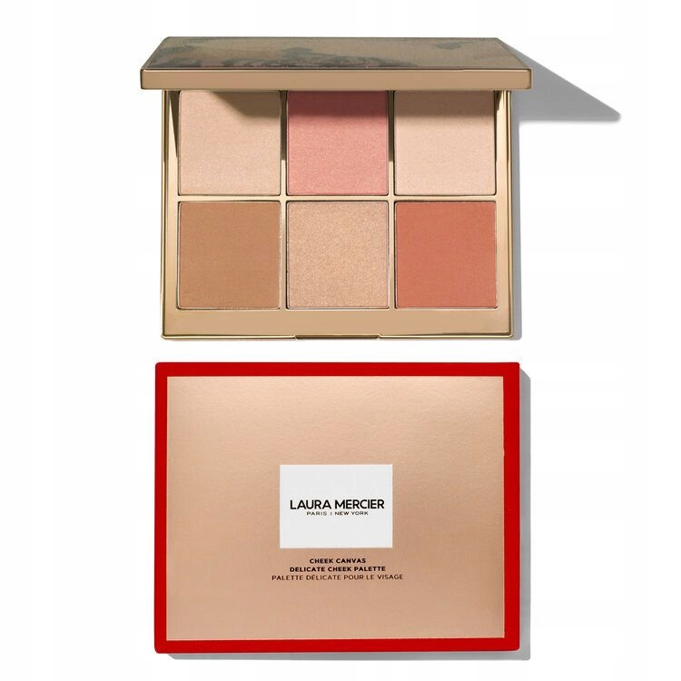 Laura Mercier Cheek Canvas Blush Paleta 6 růží na tváře