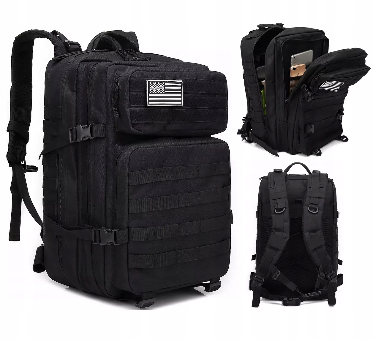 Batoh Vision Group 41-60 l Barva Černá