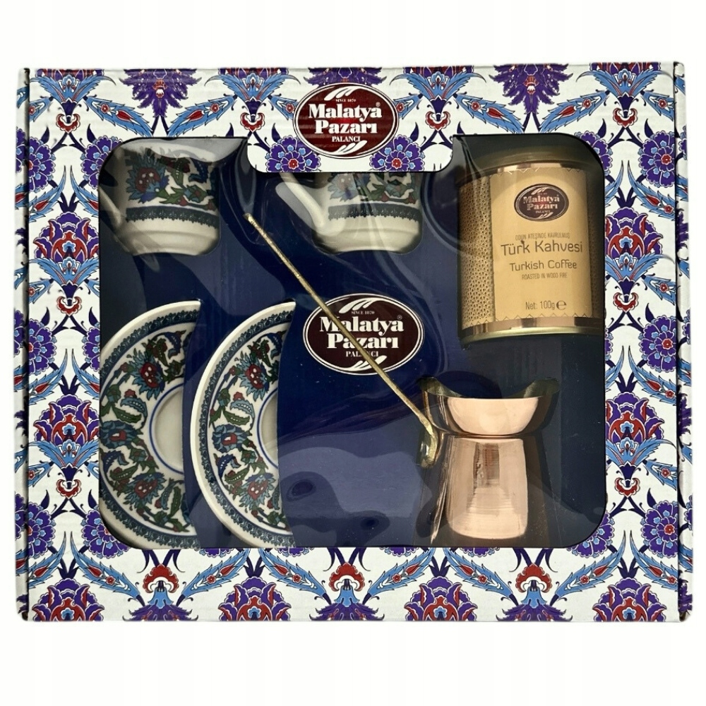 Zestaw Prezentowy z Kawa turecka tygielek Kawa Po Turecku filiżanki