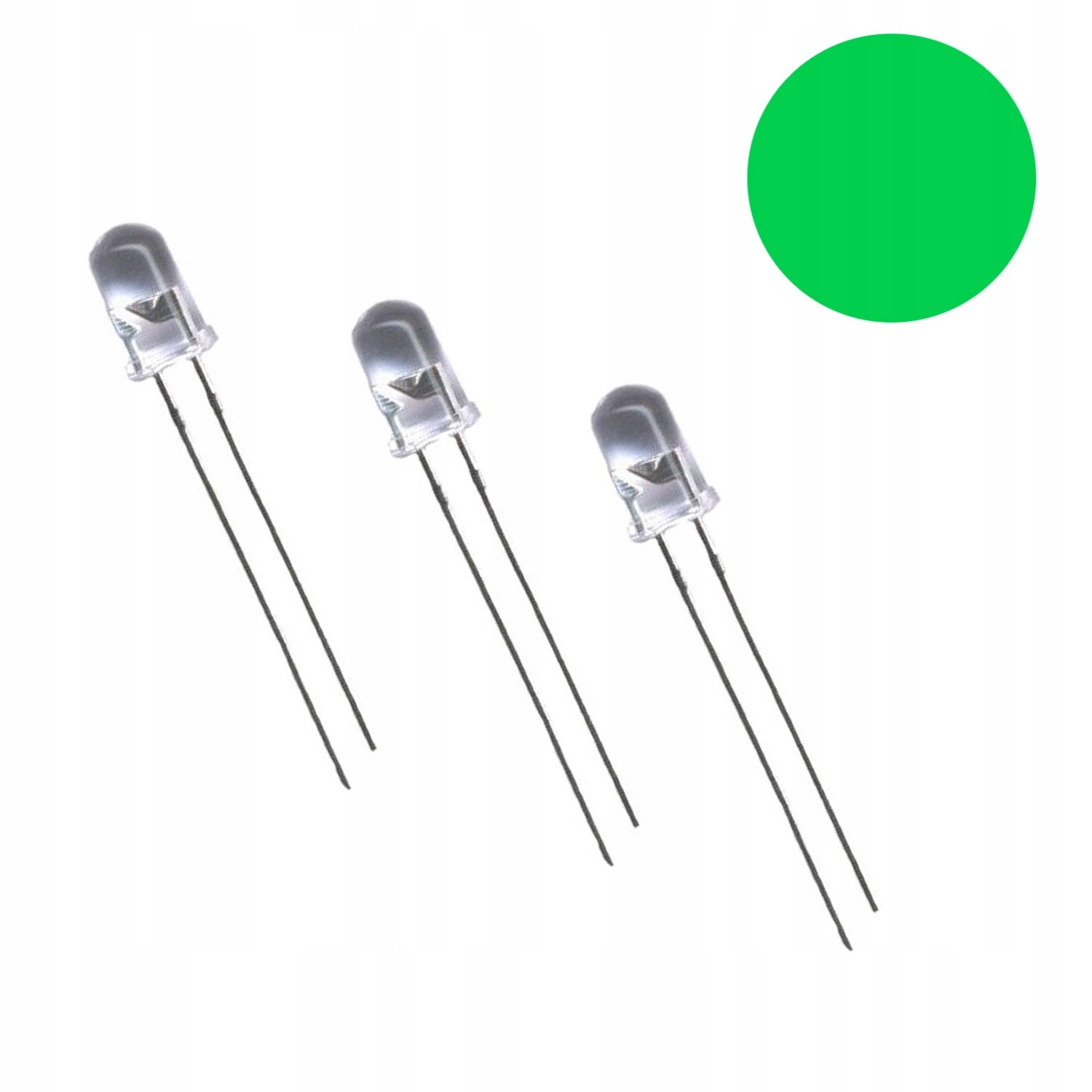 

Dioda Led 5mm Zielona 10 sztuk