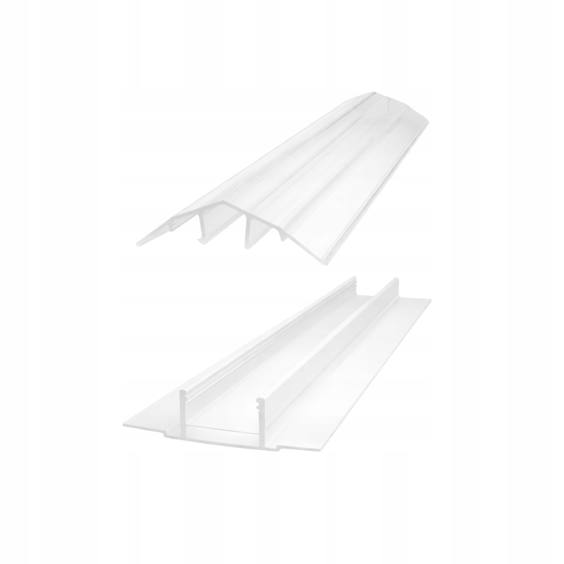 HCP-spojovací profil (nahoru dolů) 6 m, mléčný 6-10 mm