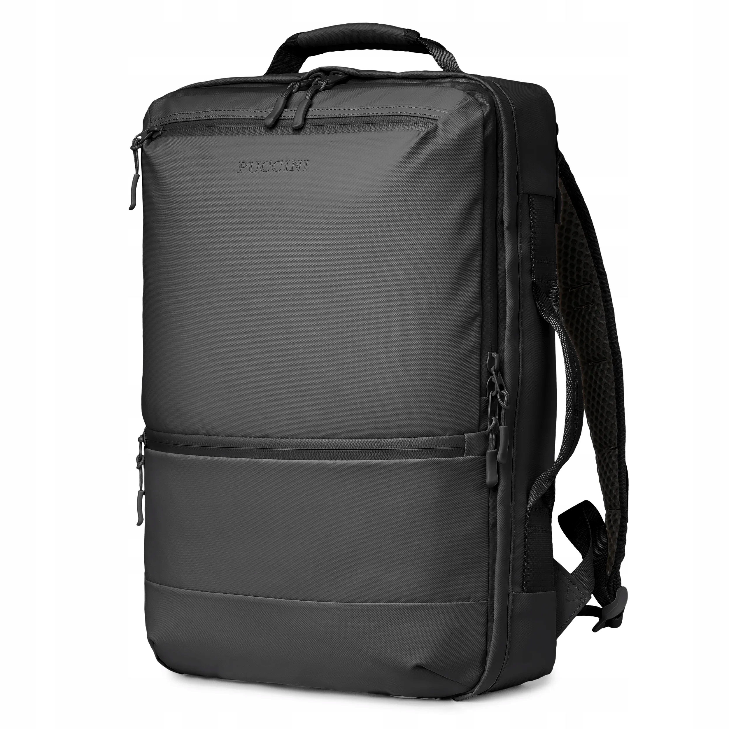 Cestovní Batoh Puccini s kapsou na notebook 17'' Rfid černý PM9037-1
