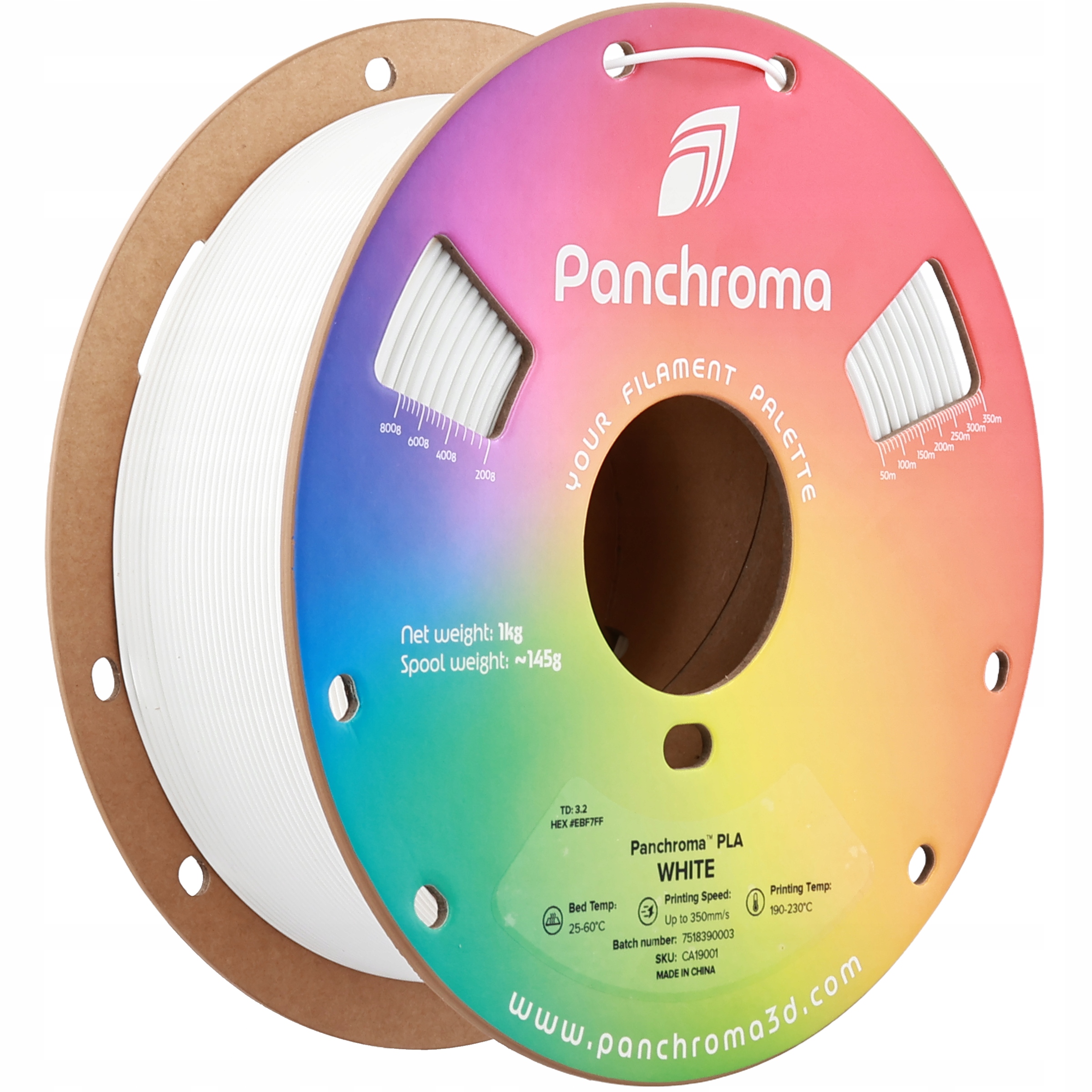 Polymaker Panchroma Pla White 1.75 mm 1kg
