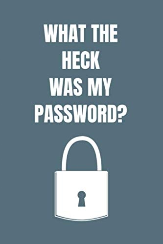 Lushy Notebooks, Kate What The Heck Was My Password?: Password Book, Protec