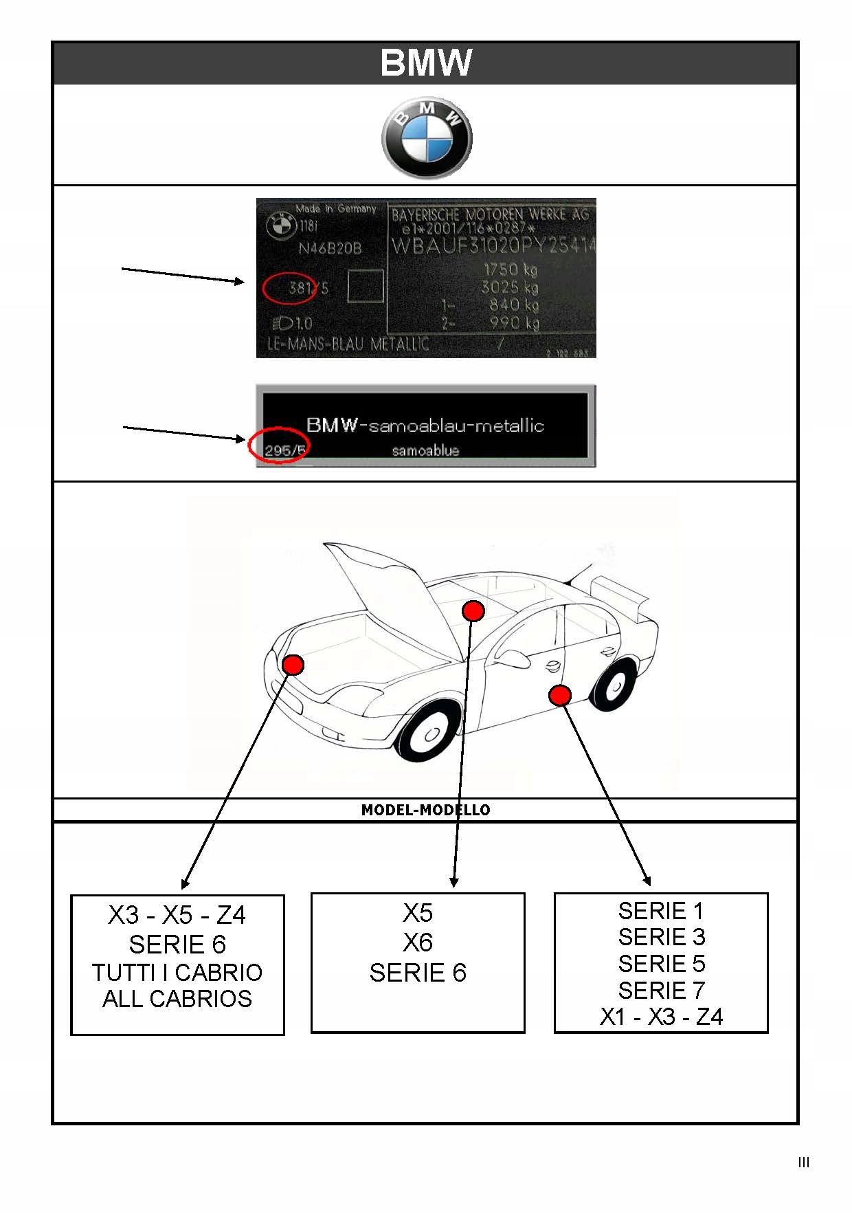 ZAPRAWKA BMW 416 CARBON SCHWARZ Rodzaj zaprawki