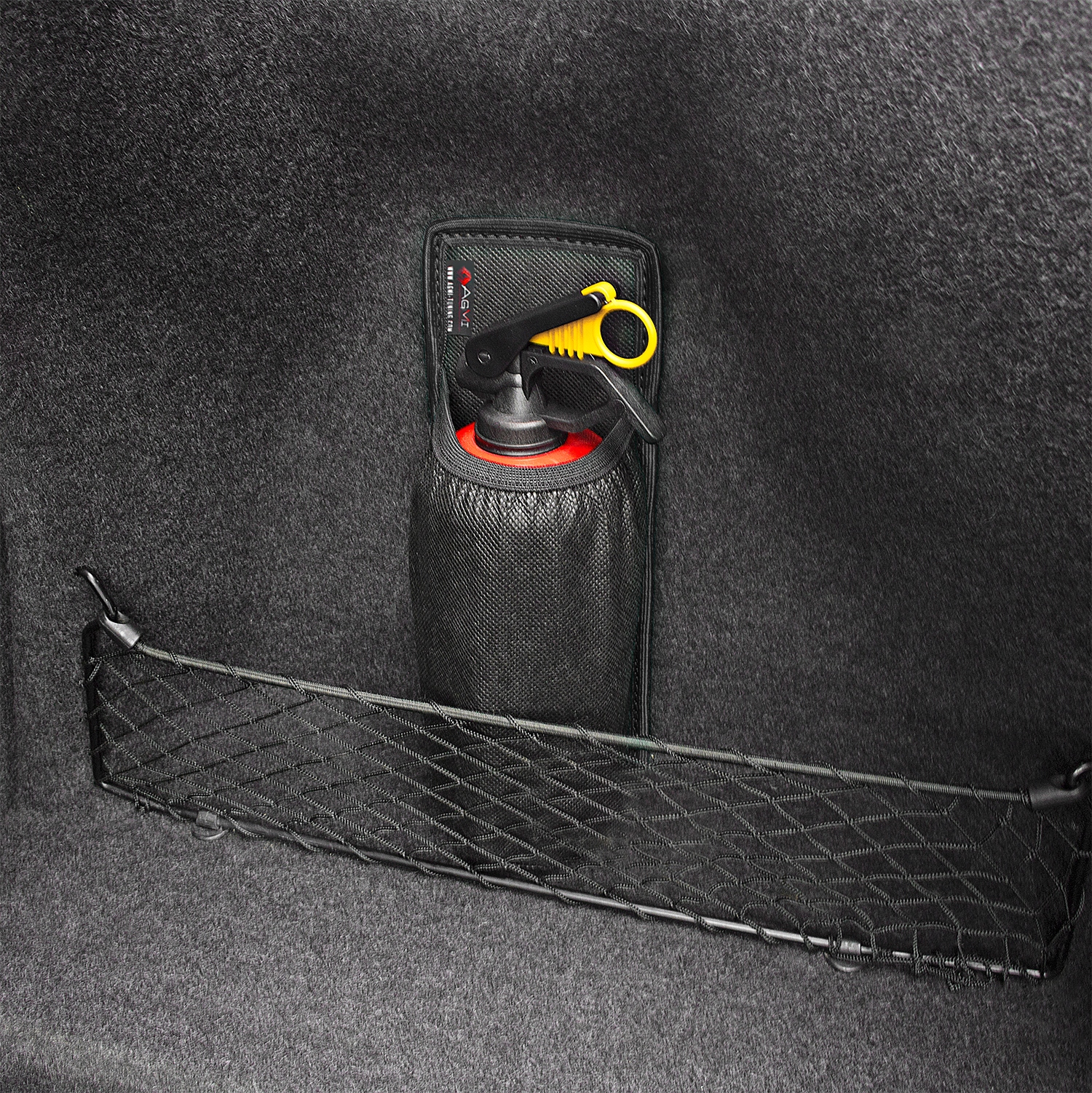 GAŚNICA SAMOCHODOWA PROSZKOWA 1KG Z MANOMETREM + POKROWIEC UCHWYT NA RZEP EAN (GTIN) 5907620601554