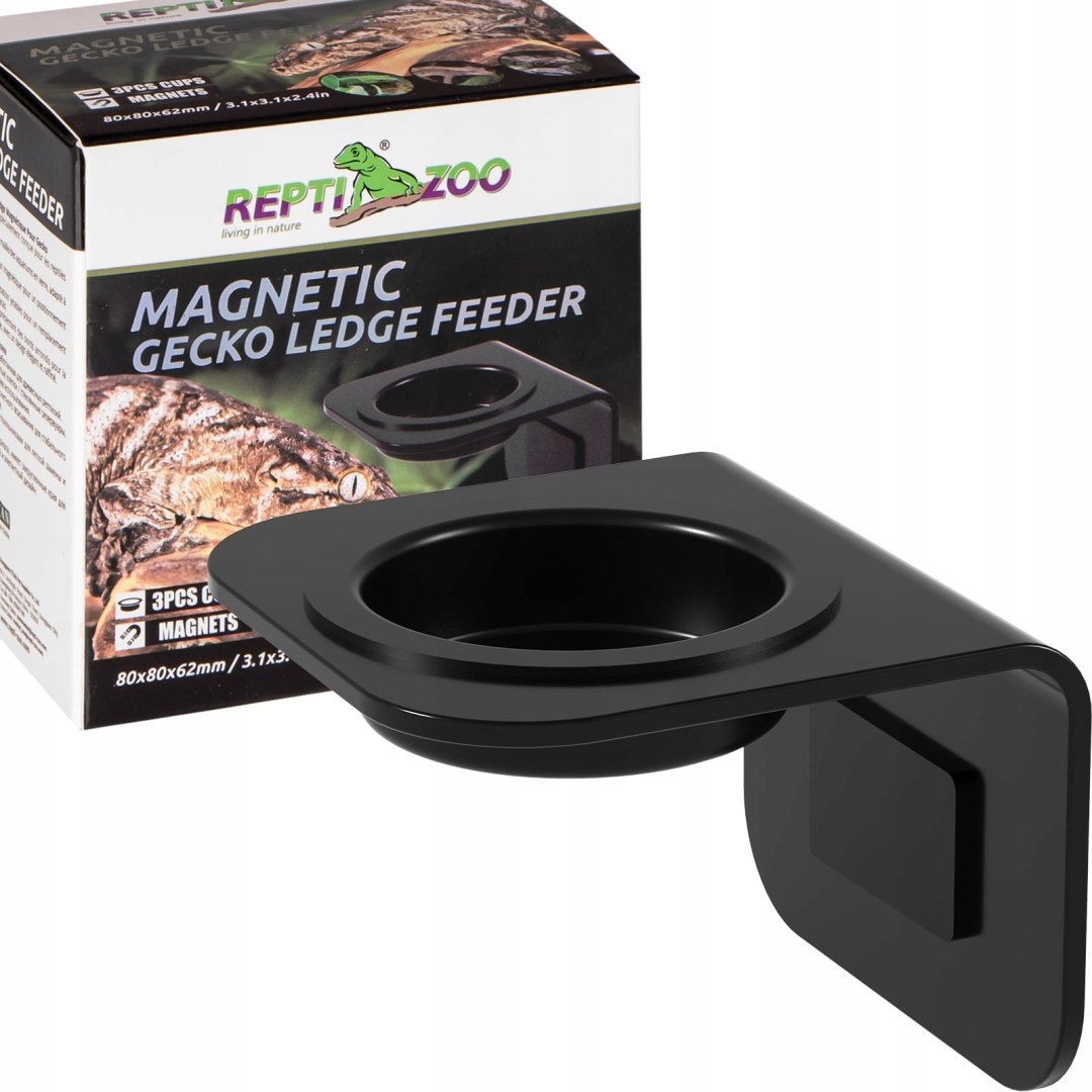 Repti-Zoo Magnetic Gecko Feeder – magnetická závěsná miska