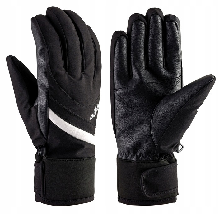 Rękawice narciarskie damskie Viking Marcena Ski Lady czarne 6 M