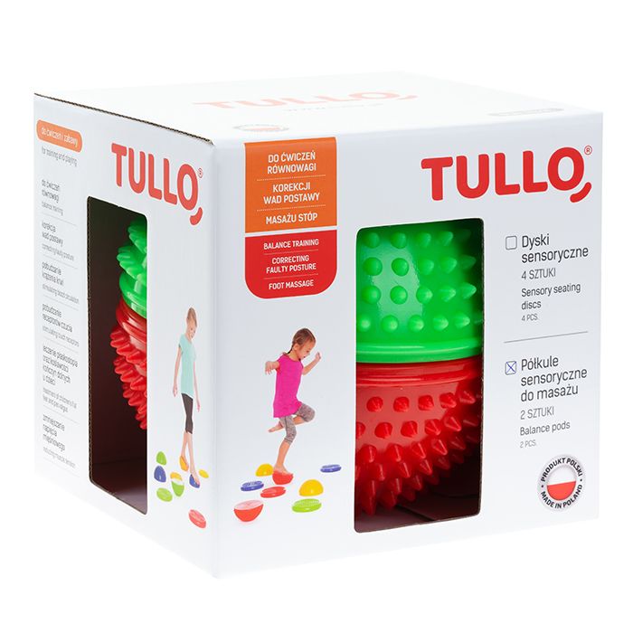 

Tullo Półkule Sensoryczne Do Ćwiczeń I Masażu 2szt