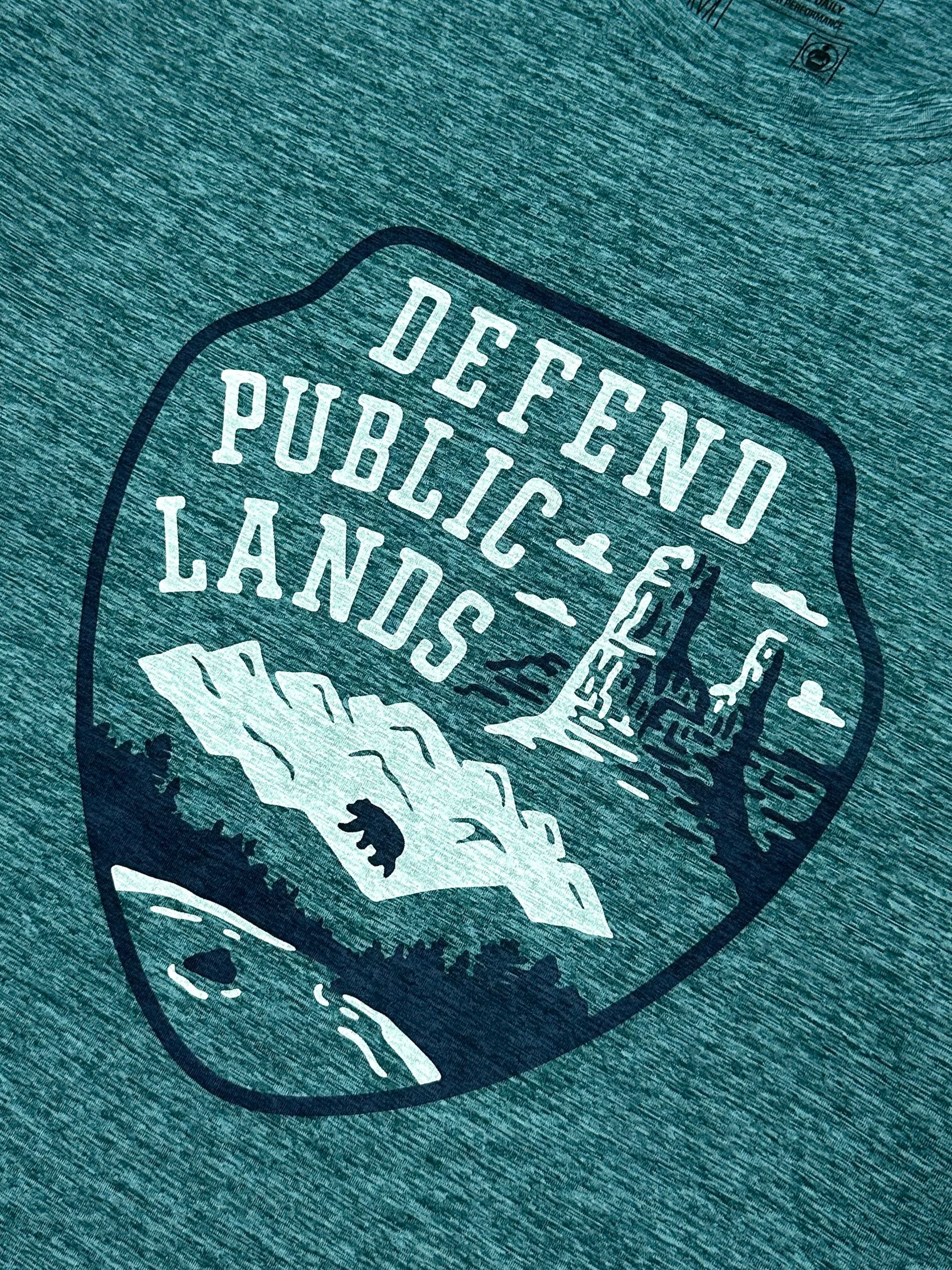 PATAGONIA CAPILENE Koszulka z Krótkim Rękawem Męska z Nadrukiem Turkusowa M Płeć mężczyzna