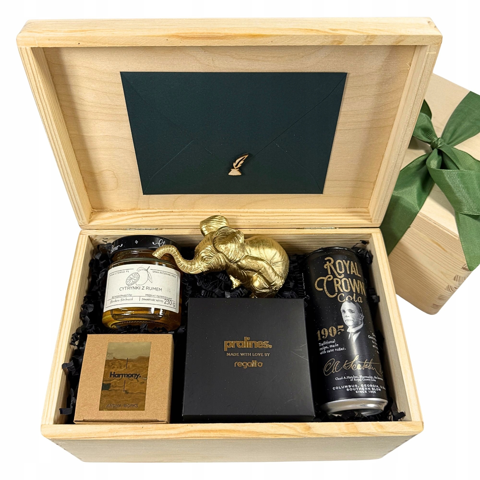 Box nr 694 Zestaw Kosz Prezentowy Upominek Personalizowany Pudełko