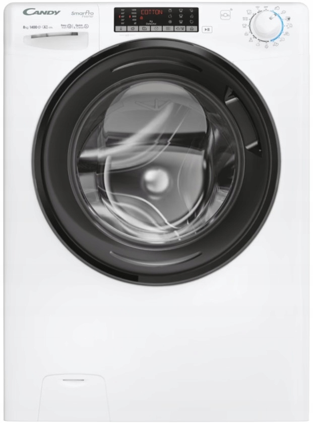 Pralka Candy CSO486TWMB6/1-S 8kg 1400obr Slim 16programów inwerter para