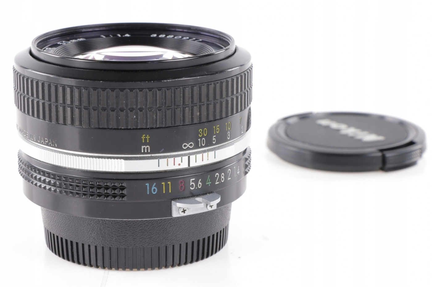 #436■動作品■ NIKKOR 50mm 1:1.4 Ai Nikkor 50mm 1.4 Ai - Niska cena na Allegro